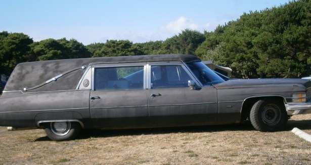 Hearse at the Seaside