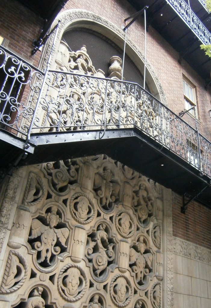The Paramount Backstage Fire Escapes